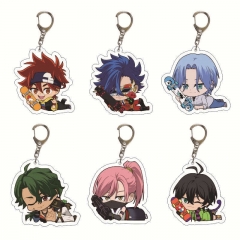 6 Styles SK∞/SK8 the Infinity Cartoon Anime Acrylic Keychain