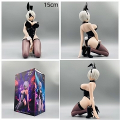 2B 跪姿兔女郎 高度15cm 重量178g 装箱数100个/箱 彩盒尺寸9*12*18