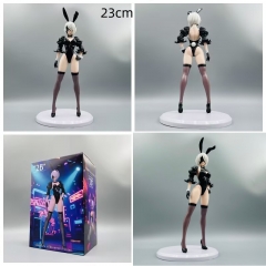 2B 站姿兔女郎 高度23cm 重量175g 装箱数100个/箱 彩盒尺寸9*12*18