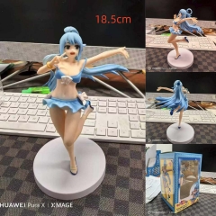 18.5CM Kono Subarashii Sekai ni Shukufuku wo! Aqua Cartoon Sexy Girls Anime PVC Figure