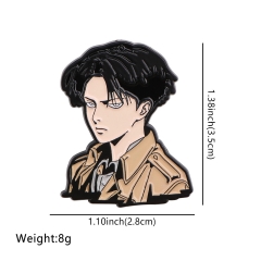 Attack on Titan/Shingeki No Kyojin Anime Alloy Pin Brooch