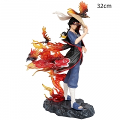 32CM Naruto Uchiha Itachi Cartoon Anime PVC Figure Toy