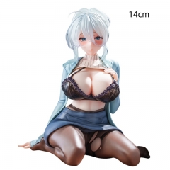 遗孀之雪女 深冬雪乃 冰冷 坐姿14cm