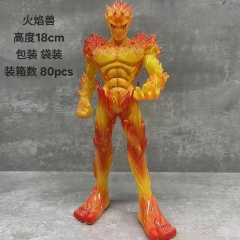 数码宝贝 火焰兽 袋装手办 高18cm 一箱80个