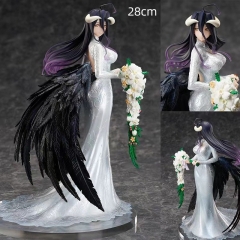 28CM Overlord albedo Cartoon Anime PVC Figure