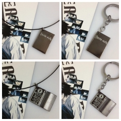 4 Styles Death Note Cartoon Anime Alloy Necklace/Keychain