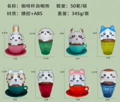 8pcs/set Chiikawa Cartoon Anime PVC Figures