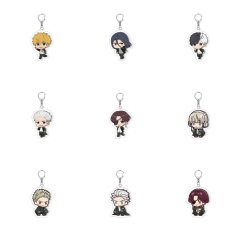10 Styles Wind Breaker Cartoon Anime Acrylic Keychain