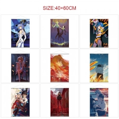 新世纪福音战士12款 动漫40x60挂画有挂绳