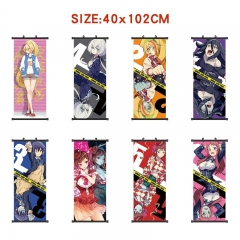 40*102cm 9 Styles ZOMBIE LAND SAGA Cartoon Wallscrolls Waterproof Anime Wall Scroll