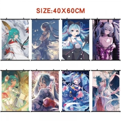初音未来-10款 动漫40x60挂画布画