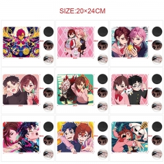 20*24cm 13 Styles 5pcs/set DANDADAN Cartoon Anime Mouse Pad