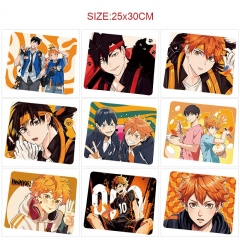 25*30cm 10 Styles Haikyuu Cartoon Anime Mouse Pad