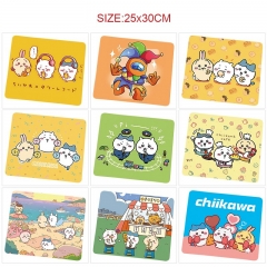 25*30cm 12 Styles Chiikawa Cartoon Anime Mouse Pad