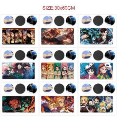 30*60cm 13 Styles Demon Slayer: Kimetsu no Yaiba Cartoon Anime Mouse Pad
