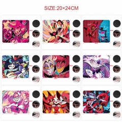20*24cm 15 Styles 5pcs/set Hazbin Hotel Cartoon Anime Mouse Pad
