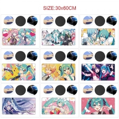 30*60cm 11 Styles Hatsune Miku Cartoon Anime Mouse Pad