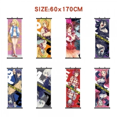 60*170cm 9 Styles ZOMBIE LAND SAGA Cartoon Wallscrolls Waterproof Anime Wall Scroll