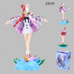 22cm One Piece Uta Cartoon Anime PVC Figure