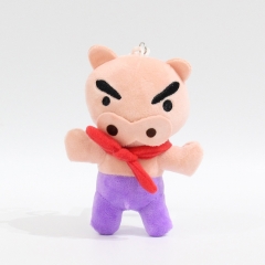 13*9*5CM Crayon Shin-chan Buriburizaemon Cartoon Anime Plush Toy Pendent
