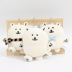 2 Styles 11*8*5CM Joke Bear Cartoon Anime Plush Toy Pendent