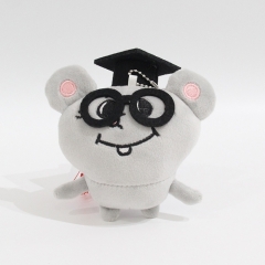 10*9*4CM Rattus Norvegicus Cartoon Anime Plush Toy Pendent