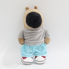 2 Styles Cute Dog Cartoon Anime Plush Toy Doll