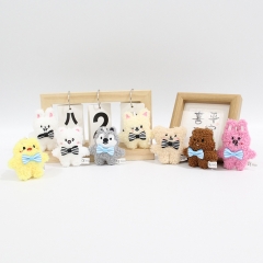 8 Styles 8*5*3CM Cute Cartoon Anime Plush Toy Pendent