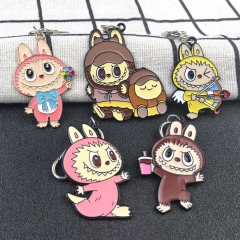 金属徽章拉布布珐琅钥匙扣学生书包服饰配件卡通胸饰二次元pin