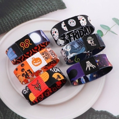 4 Styles The Nightmare Before Christmas Cartoon Anime Stretch Bracelets Bangles