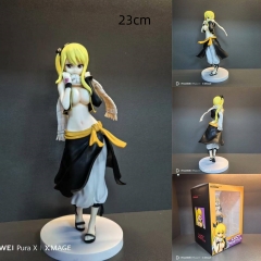 23cm Fairy Tail Lucy Heartfilia Cartoon Sexy Girls Anime PVC Figure