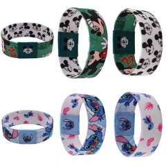 2 Styles Lilo & Stitch Cartoon Anime Stretch Bracelets Bangles