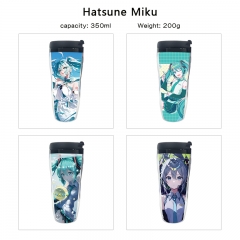 初音未来6  动漫双层隔热随手杯水壶水杯