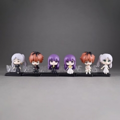 6pcs/set 5cm Frieren: Beyond Journey's End Cartoon Anime PVC Figure
