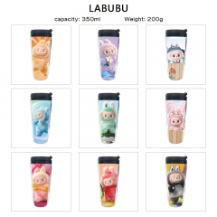 LABUBU 22动漫双层隔热随手杯水壶水杯