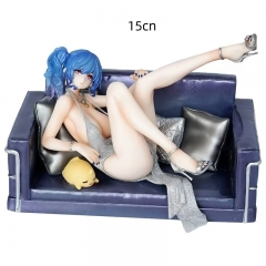 碧蓝航线 坐姿圣咦 手办15cm