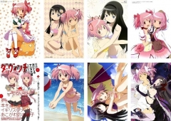 魔法少女小圆第一版 动漫海报 1套8张