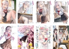 8PCS/SET 42*29CM Alya Sometimes Hides Her Feelings in Russian Cartoon Decoration Anime Paper Poster