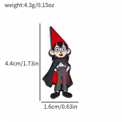 Cute Girl Cartoon Pin Anime Alloy Brooch