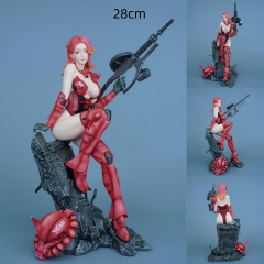 高达 COS 扎古 机娘 性感美女 盒装手办 高28cm 一箱28个