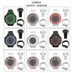 (with Light) 9 Styles Roblox Cartoon Clock Anime Watch