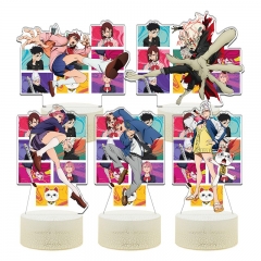 16彩遥控立牌式夜灯无缝内印当哒当胆大党第二季绫濑桃星高仓健谷子动漫周边