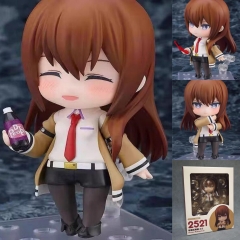 Nendoroid 2521# Steins Gate Makise Kurisu Cartoon Anime PVC Figure
