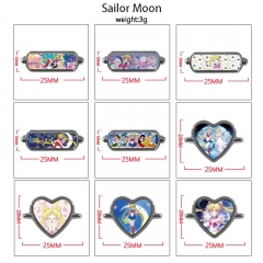 12 Styles Pretty Soldier Sailor Moon Cartoon Anime Watch With Printed Strap Decorative Buckle