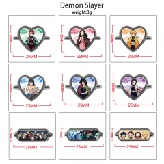 9 Styles Demon Slayer: Kimetsu no Yaiba Cartoon Anime Watch With Printed Strap Decorative Buckle