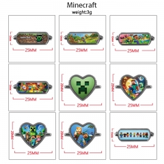 9 Styles Minecraft Cartoon Anime Watch With Printed Strap Decorative Buckle