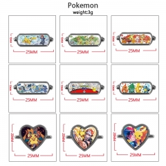 12 Styles Pokemon Cartoon Anime Watch With Printed Strap Decorative Buckle