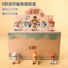 6款迷你鲨鱼猫盲盒