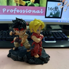 2 Styles 16cm Gorillaz Ryu Ken Cartoon Anime PVC Figure