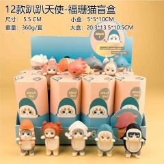 12款趴趴天使-福珊猫盲盒 （专属彩盒）"